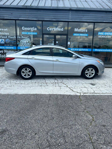 2013 Hyundai Sonata for sale at Georgia Certified Motors in Stockbridge GA