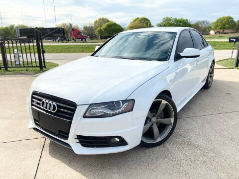 2012 Audi A4 for sale at Texas Luxury Auto in Cedar Hill TX