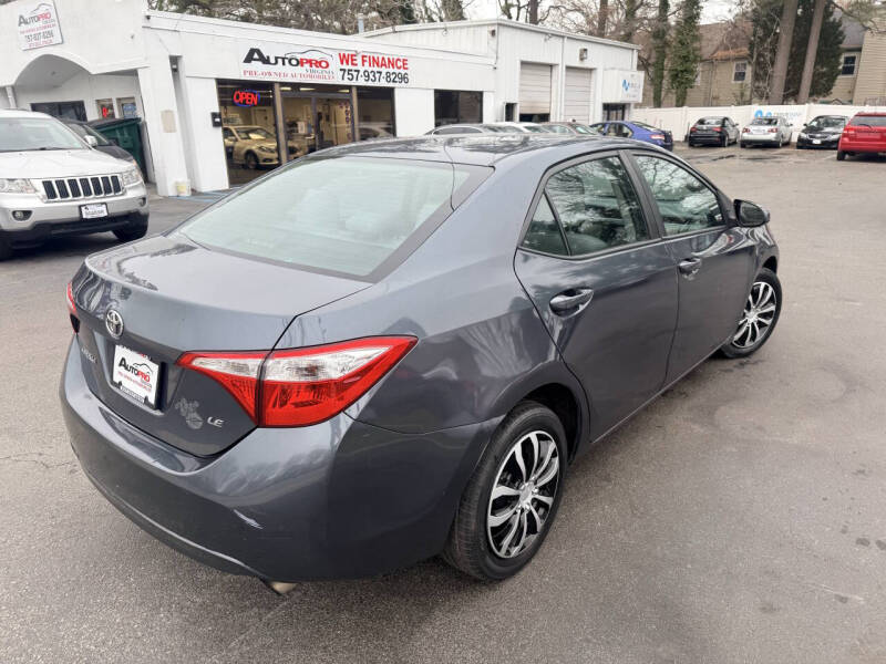 2016 Toyota Corolla LE