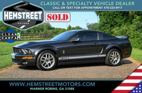 2009 Ford Shelby GT500 for sale at Hemstreet Motors in Warner Robins GA