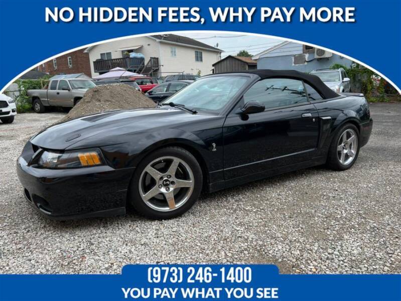 2003 Ford Mustang SVT Cobra for sale at Route 46 Auto Sales Inc in Lodi NJ