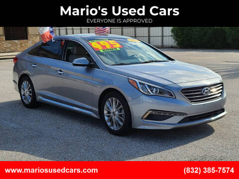 Hyundai Sonata For Sale in Houston, TX - Mario's Used Cars