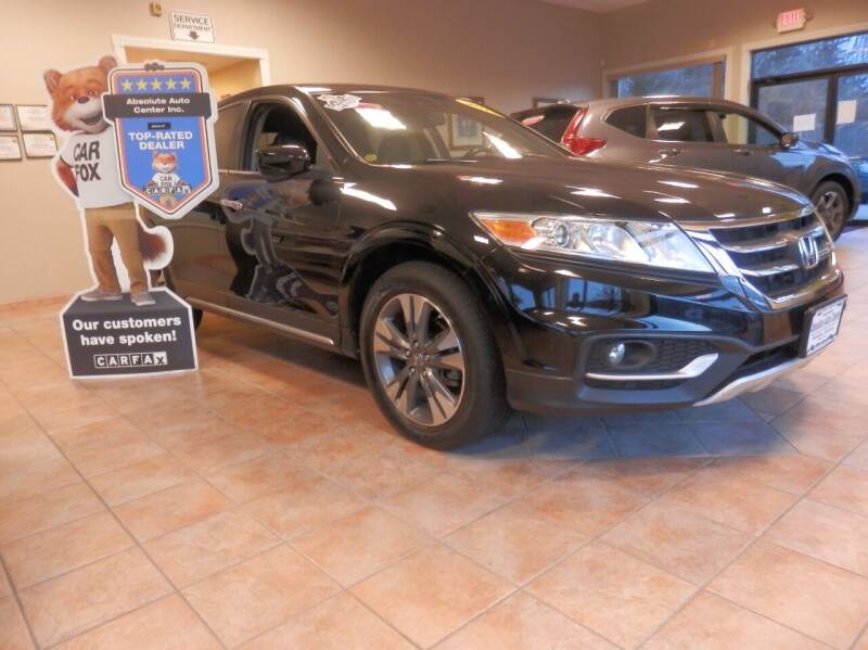 2013 Honda Crosstour for sale at ABSOLUTE AUTO CENTER in Berlin CT