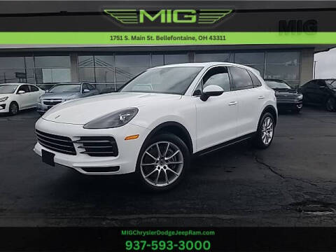 2021 Porsche Cayenne for sale at MIG Chrysler Dodge Jeep Ram in Bellefontaine OH