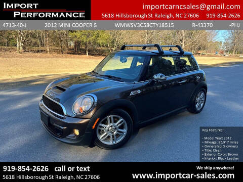 2012 MINI Cooper Hardtop S
