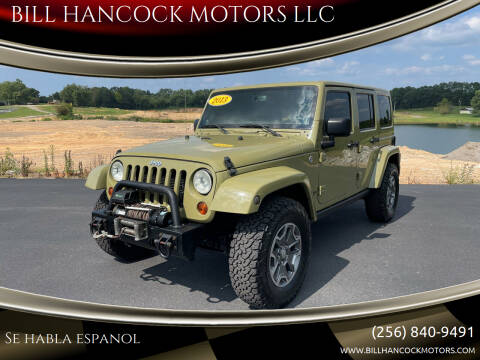 2013 Jeep Wrangler Unlimited for sale at BILL HANCOCK MOTORS LLC in Albertville AL
