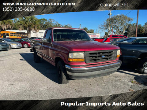 1994 Ford F-150 for sale at Popular Imports Auto Sales in Gainesville FL
