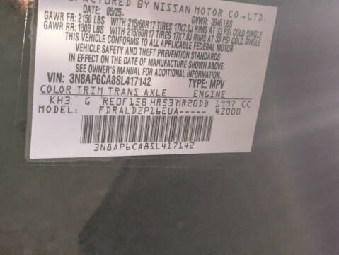 2025 Nissan Kicks SV