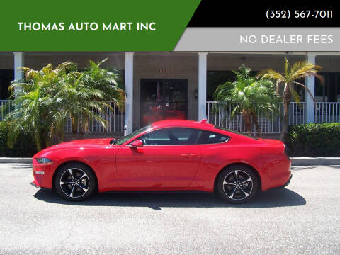 2020 Ford Mustang for sale at Thomas Auto Mart Inc in Dade City FL