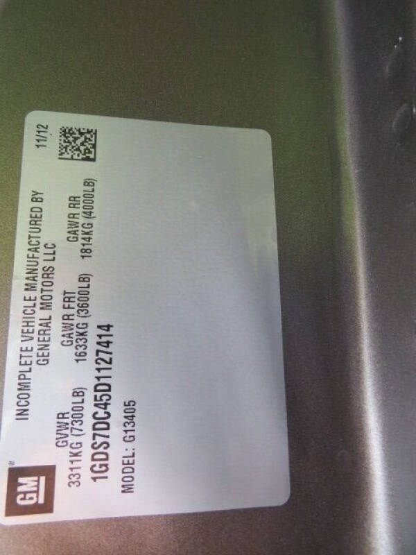 2013 GMC Savana 1500