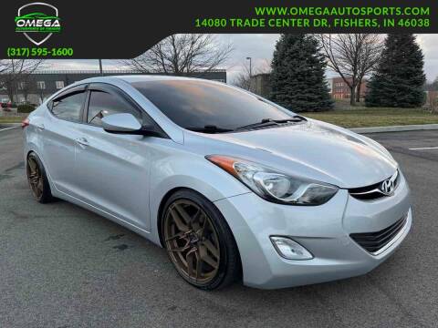 2013 Hyundai Elantra for sale at Omega Autosports of Fishers in Fishers IN