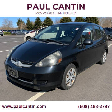 2007 Honda Fit for sale at PAUL CANTIN Brookfield, Massachusetts in Brookfield MA