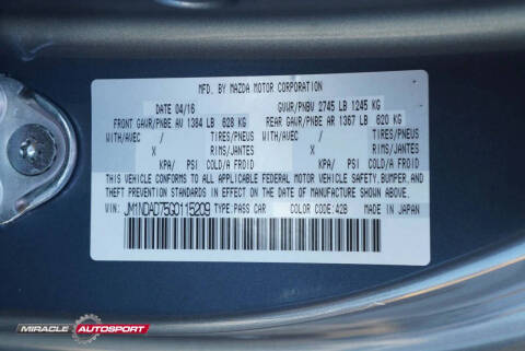 2016 Mazda MX-5 Miata Grand Touring