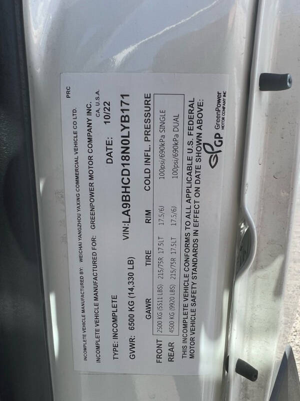 2022 Workhorse W4 CC