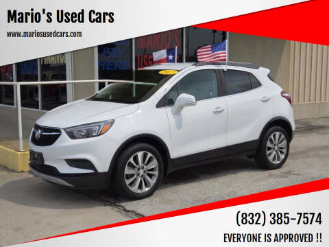 2017 Buick Encore for sale at Mario's Used Cars in Houston TX