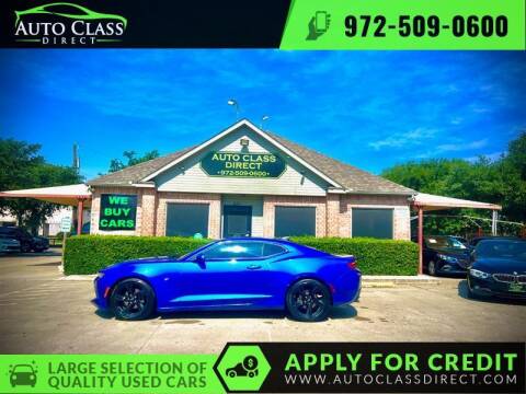 2018 Chevrolet Camaro for sale at Auto Class Direct in Plano TX