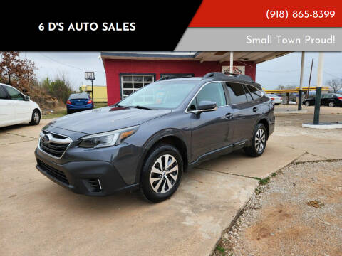2020 Subaru Outback for sale at 6 D's Auto Sales in Mannford OK