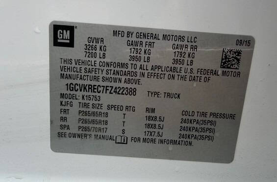 2015 Chevrolet Silverado 1500 LT Z71