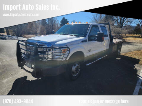 2012 Ford F-350 Super Duty for sale at Import Auto Sales Inc. in Fort Collins CO