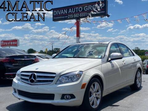 2008 Mercedes-Benz C-Class for sale at Divan Auto Group in Feasterville Trevose PA