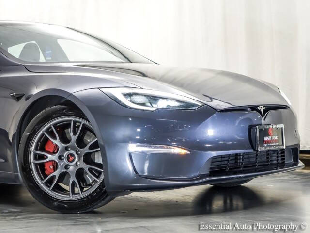 Silver 2023 Tesla Model S Plaid AWD Plaid 4dr Liftback 2