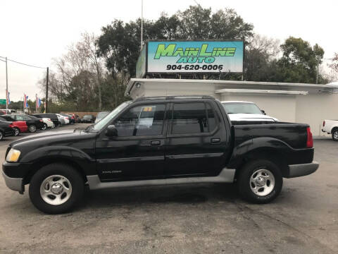 2001 Ford Explorer Sport Trac for sale at Mainline Auto in Jacksonville FL