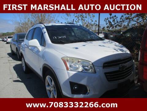 2015 Chevrolet Trax for sale at First Marshall Auto Auction in Harvey IL