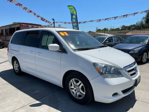 2007 Honda Odyssey for sale at Fat City Auto Sales in Stockton CA