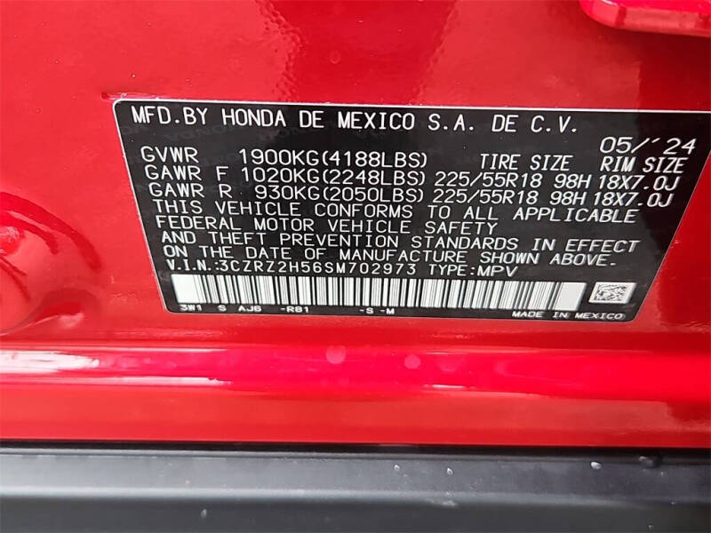 2025 Honda HR-V Sport