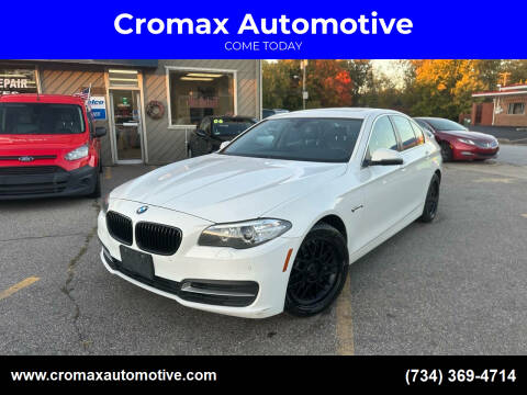 2014 BMW 5 Series for sale at Cromax Automotive in Ann Arbor MI