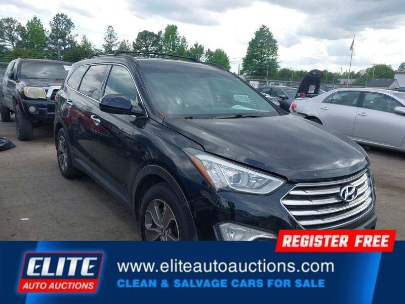 Black 2015 Hyundai SANTA FE GLS GLS 4dr SUV 1