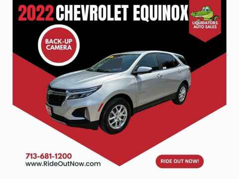 2022 Chevrolet Equinox for sale at LIQUIDATORS in Houston TX