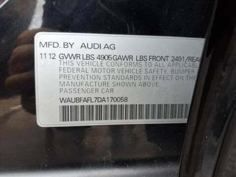 2013 Audi A4 2.0T quattro Premium