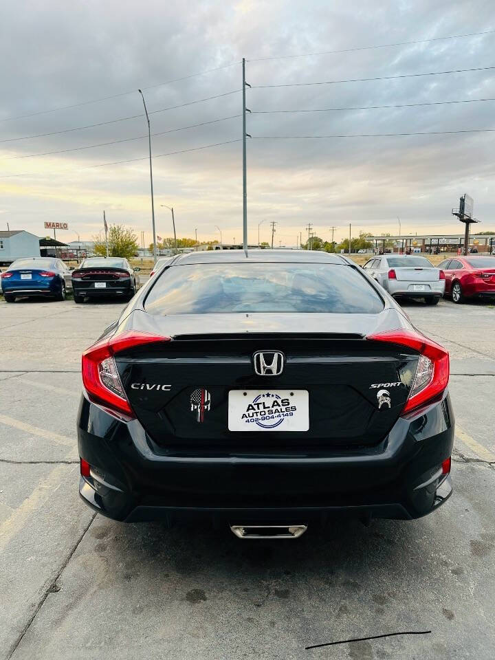 2019 Honda Civic for sale at Atlas Auto Sales LLC in Lincoln, NE