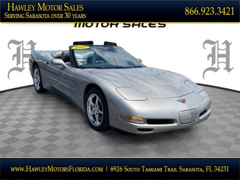 2002 Chevrolet Corvette for sale at Hawley Motor Sales in Sarasota FL