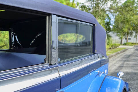 1932 Auburn 12-160A Custom Phaeton Sedan