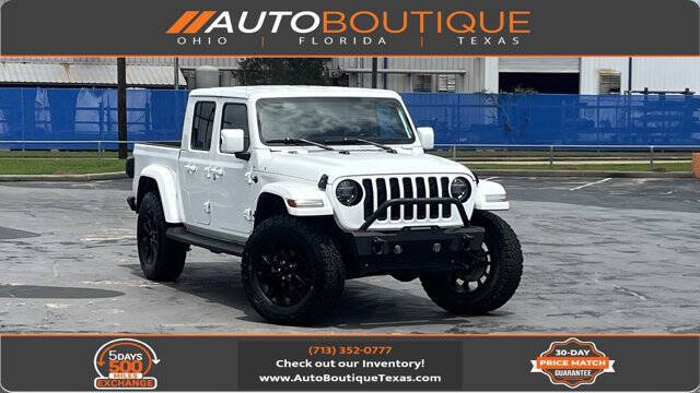 White 2021 Jeep Gladiator High Altitude 4x4 High Altitude 4dr Crew Cab 5.0 ft. SB 1