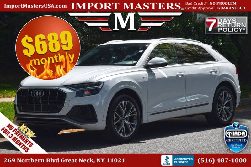 2021 Audi Q8 for sale at Import Masters in Great Neck NY