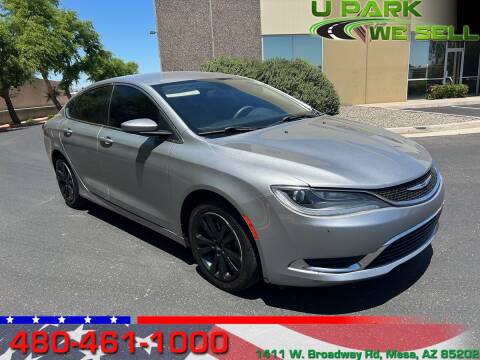 2015 Chrysler 200 for sale at UPARK WE SELL AZ in Mesa AZ