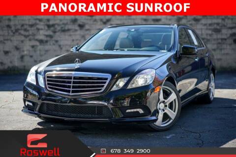 2010 Mercedes-Benz E-Class for sale at Gravity Autos Roswell in Roswell GA