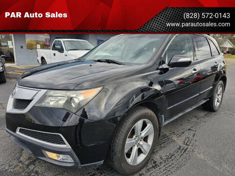 2013 Acura MDX for sale at PAR Auto Sales in Granite Falls NC