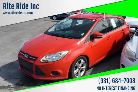 2014 Ford Focus for sale at Rite Ride Inc 2 in Shelbyville TN