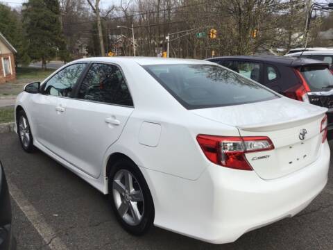 2012 Toyota Camry for sale at Mine Hill Motors LLC in Mine Hill NJ