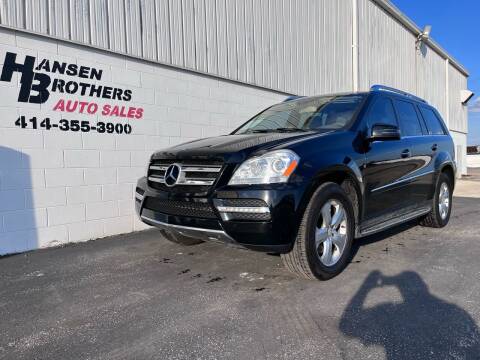 2012 Mercedes-Benz GL-Class for sale at HANSEN BROTHERS AUTO SALES in Milwaukee WI