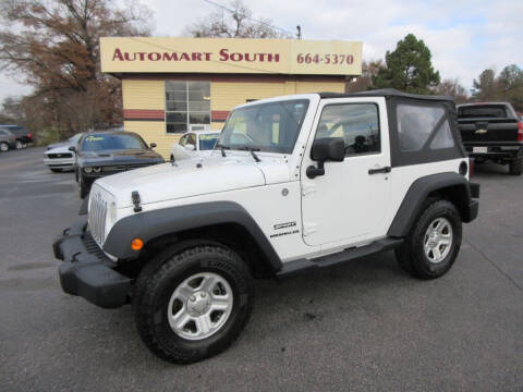 2011 Jeep Wrangler for sale at Automart South in Alabaster AL