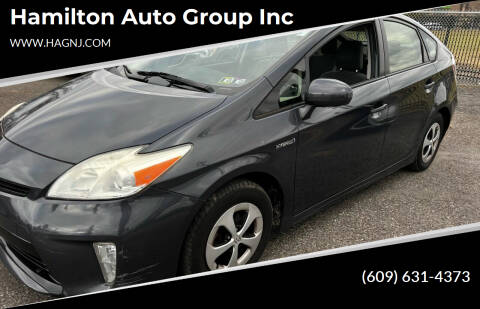 2012 Toyota Prius for sale at Hamilton Auto Group Inc in Hamilton Township NJ