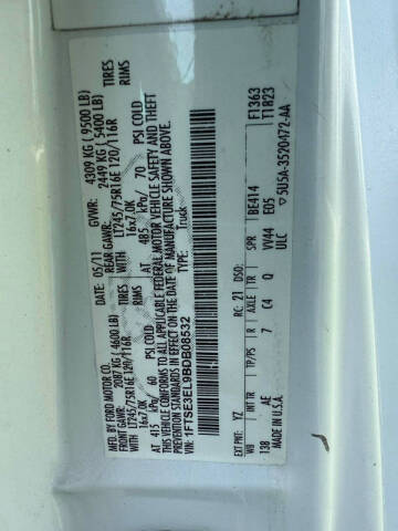 2011 Ford E-Series E-350 SD