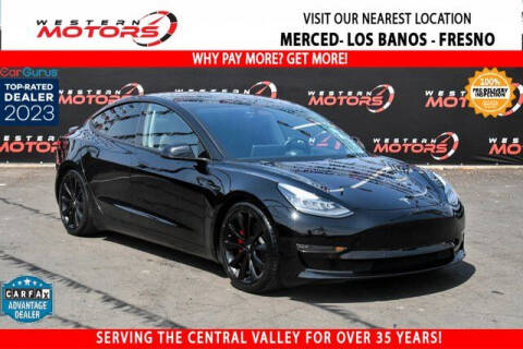 2018 Tesla Model 3 for sale at Western Motors Los Banos in Los Banos CA