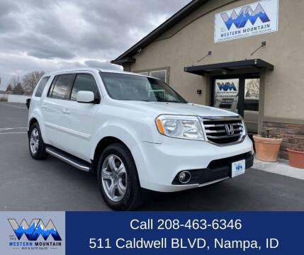 2013 Honda Pilot for sale at Western Mountain Bus & Auto Sales in Nampa ID