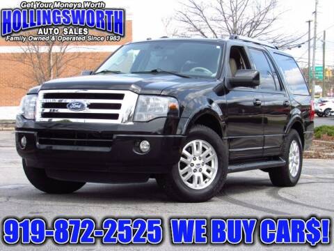 2012 Ford Expedition for sale at Hollingsworth Auto Sales in Raleigh NC